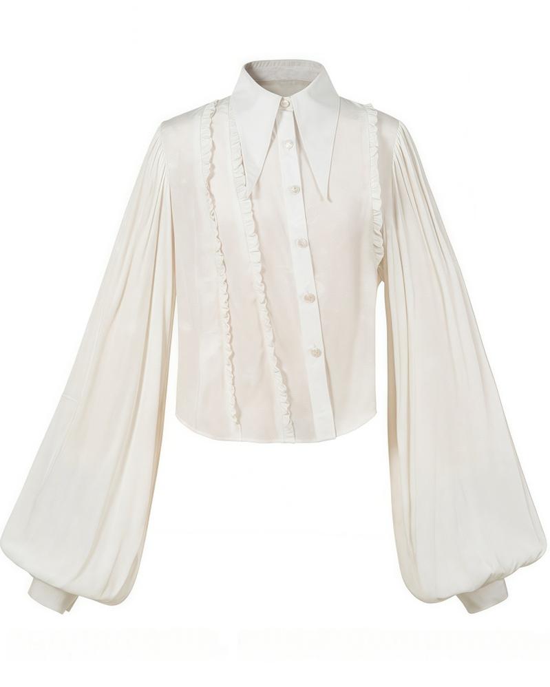 ZJstory - Starry for You - Vintage Lolita Shirt American Retro Style Blouse