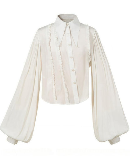 ZJstory - Starry for You - Vintage Lolita Shirt American Retro Style Blouse