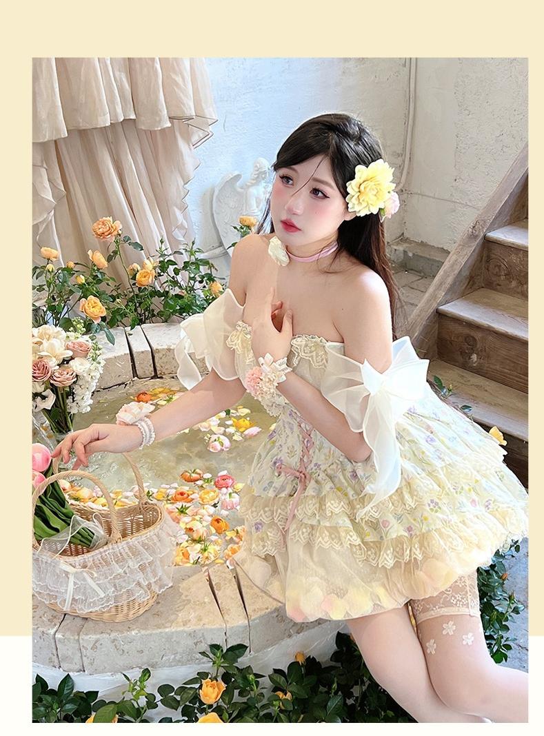 Diamond Honey - Sweet Lolita JSK Dress Sleeveless Dress for Spring Summer