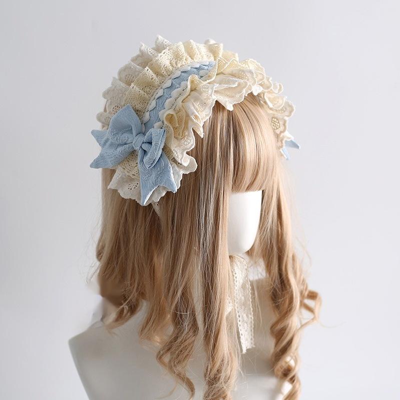 Xiaogui - Sweet Lolita Headband Lace Hairband Ballet Style