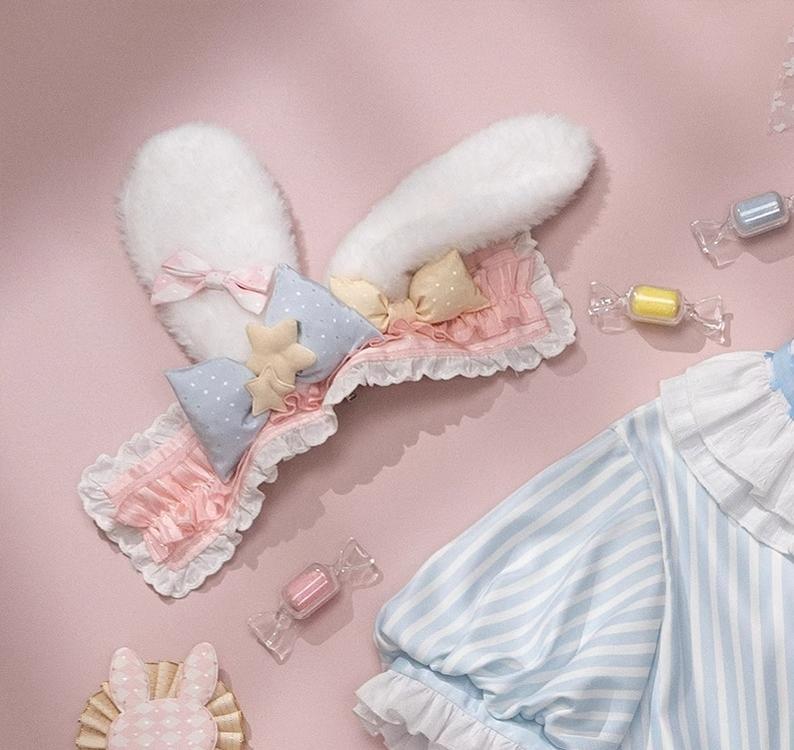 Forest Fluorescent Carps - Ouji Lolita OP Dress Circus Lolita Strip Prince Suit