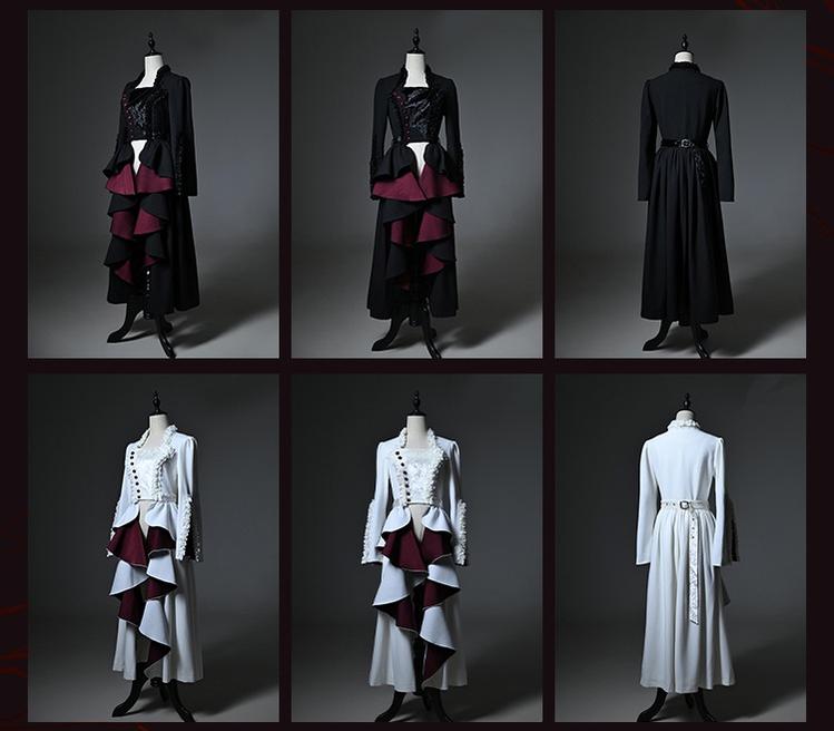 TALEBRINGER - The Sanguivorous Clan 2.0 - Gothic Lolita Coat, Blouse & SK