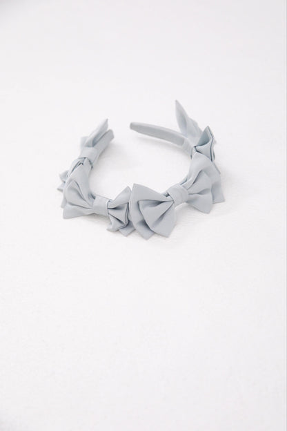 ZJstory - Sonnet Summer - Sweet Lolita Accessory Set Bow KC Hairband Waist Tie