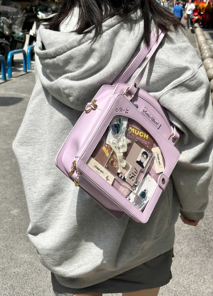 Morning Glory - Kawaii Lolita Checkered Itabag Multicolors