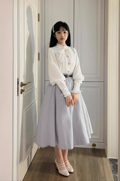 Sweet Wood - Winter Classic Lolita Coat Suit Woolen Plus Size Outerwear