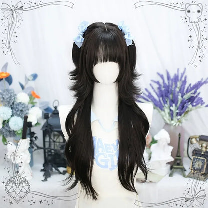 Dalao - Lily - Sweet Lolita Hime Cut Long Curly Wig for JK Girls