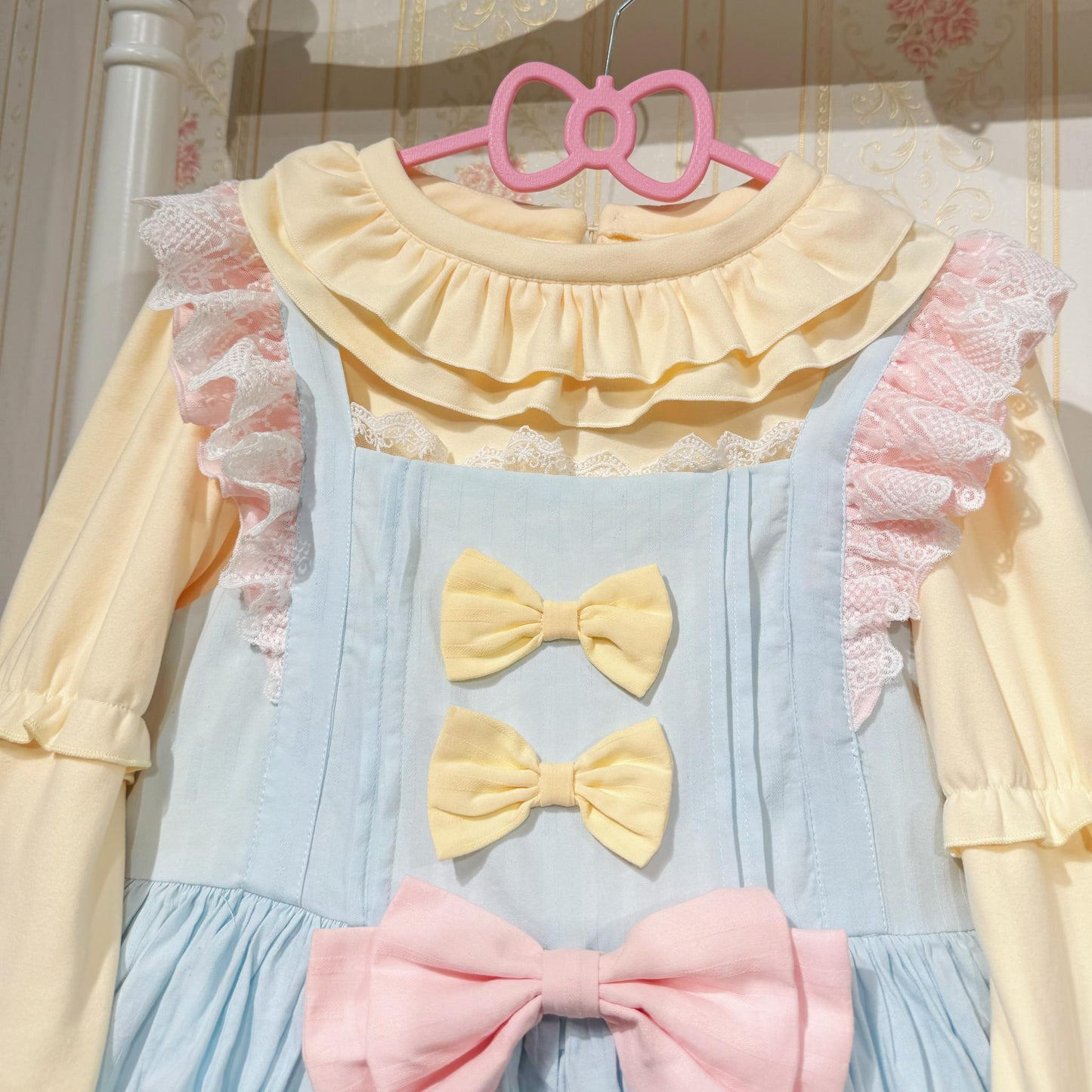 Chubby Cat Diary - Kawaii Lolita Ruffled Long Sleeve Innerwear