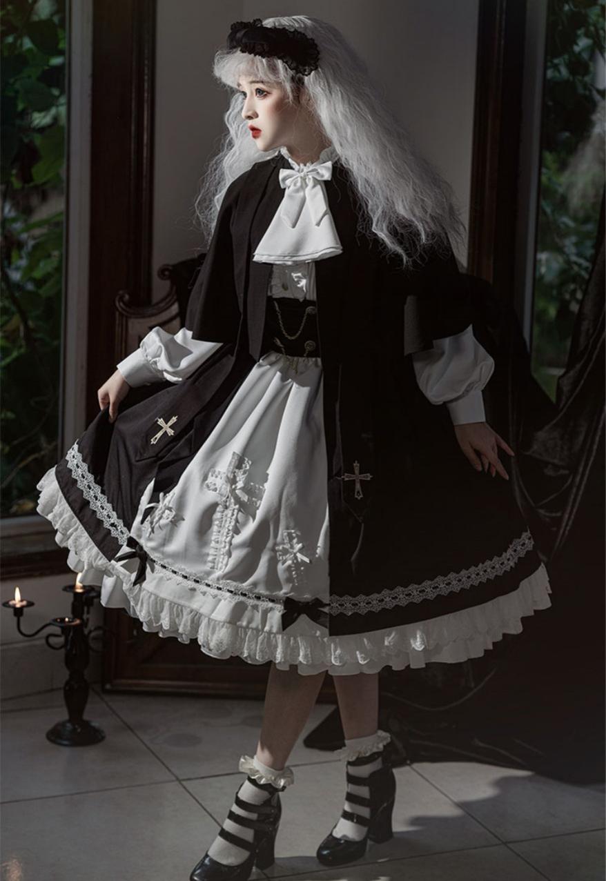 CastleToo - Holy Academy - Gothic Lolita Prince Skirt Set