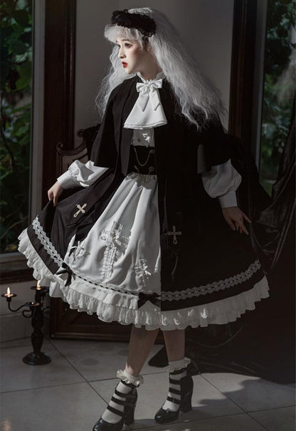 CastleToo - Holy Academy - Gothic Lolita Prince Skirt Set