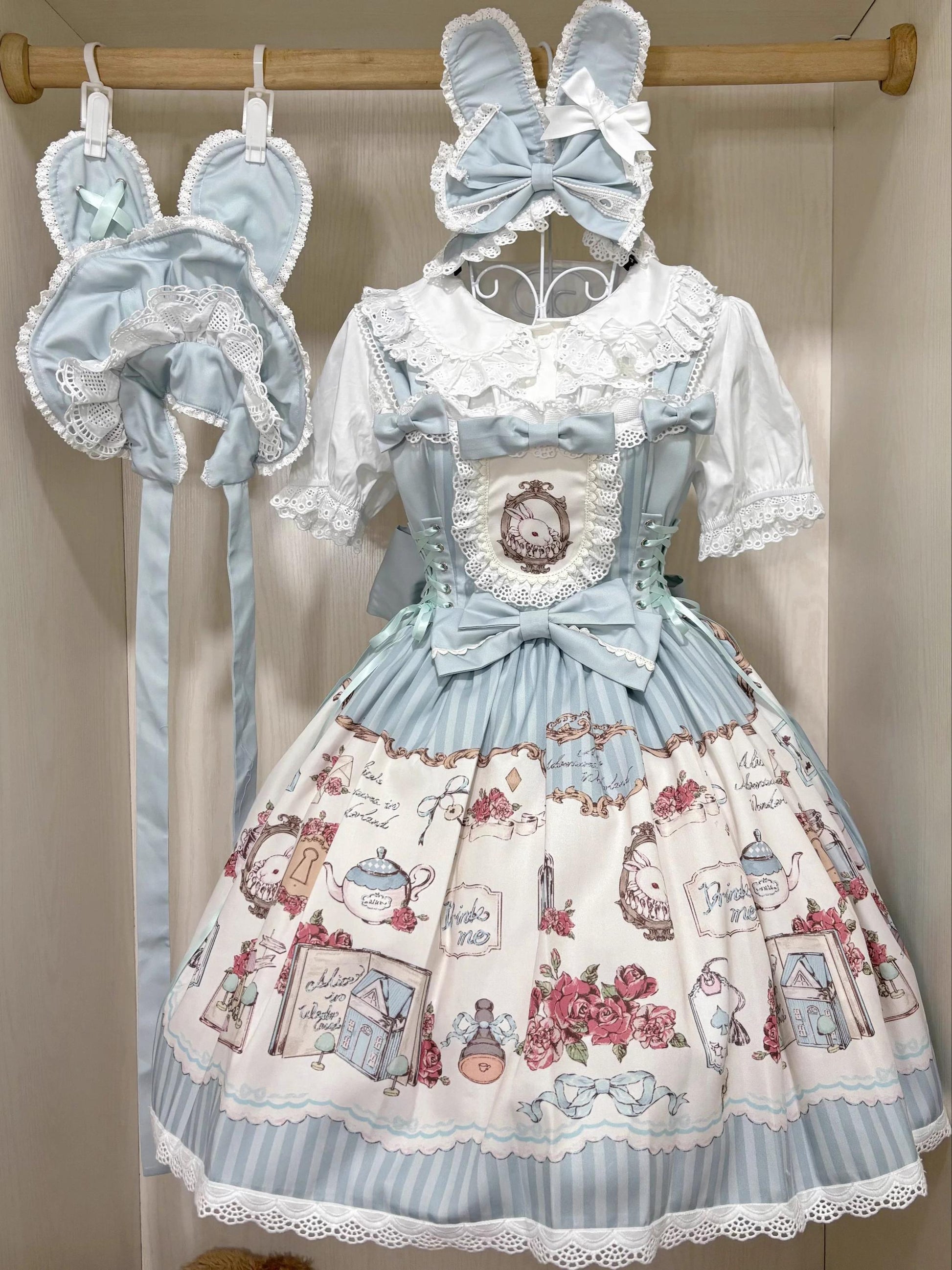 MeowMeow - Rabbit Box - Cotton Peter-pan Collar Lolita Blouse