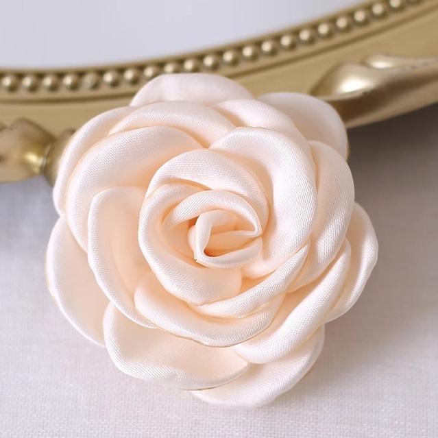 Xiaogui - Retro Lolita Brooch Rose Hairpins Flower Headdress