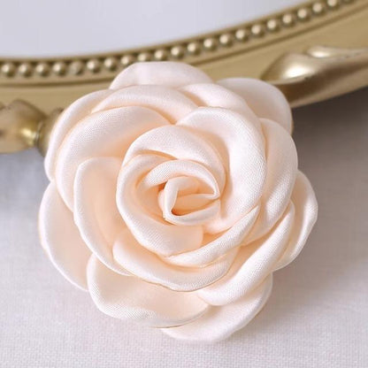 Xiaogui - Retro Lolita Brooch Rose Hairpins Flower Headdress