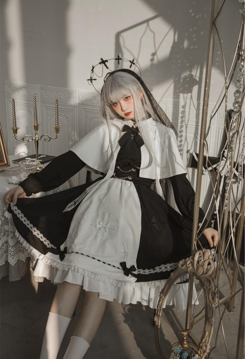CastleToo - Holy Academy - Gothic Lolita Prince Skirt Set