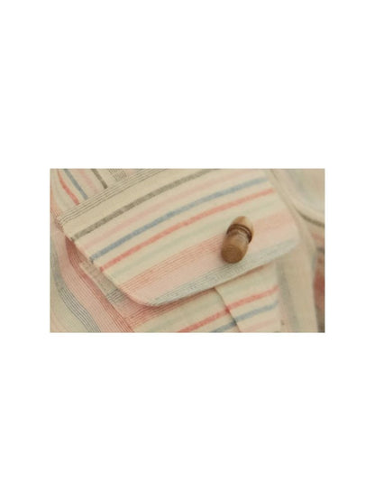 Suit collar Loose pocket Shirt【s0000007496】