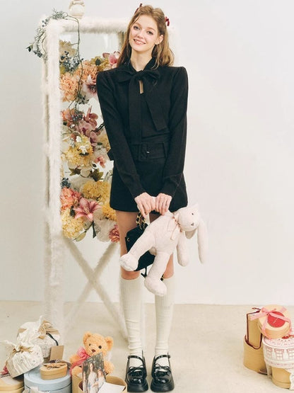 Bowknot Soft Sweater【s0000004608】