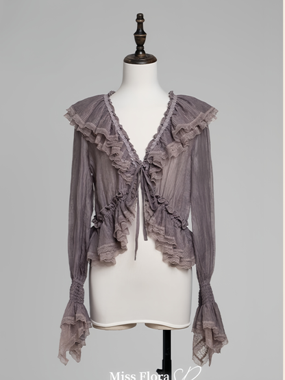 MEEKWIND - Miss Flora - Elegant Lolita Bodice Suit Tiered Skirt