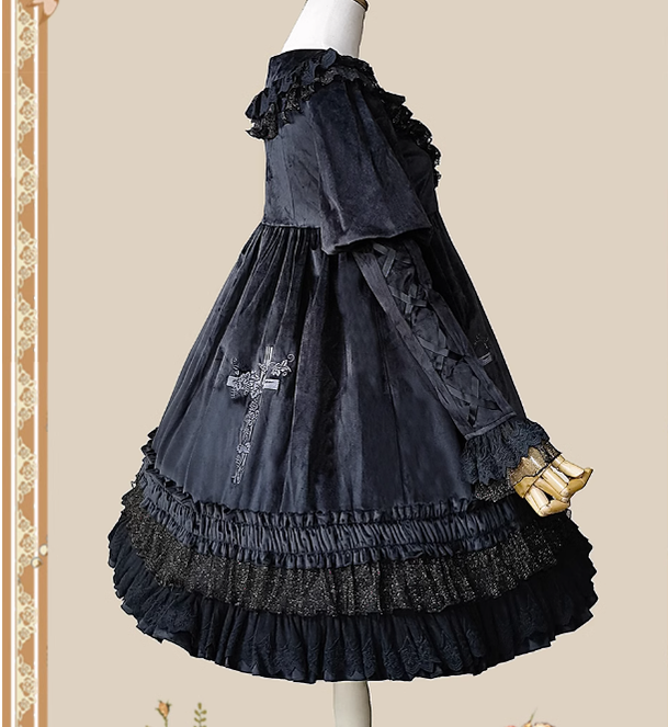 Infanta - Holy Fruit Estate - Gothic Lolita OP Dress Multicolors