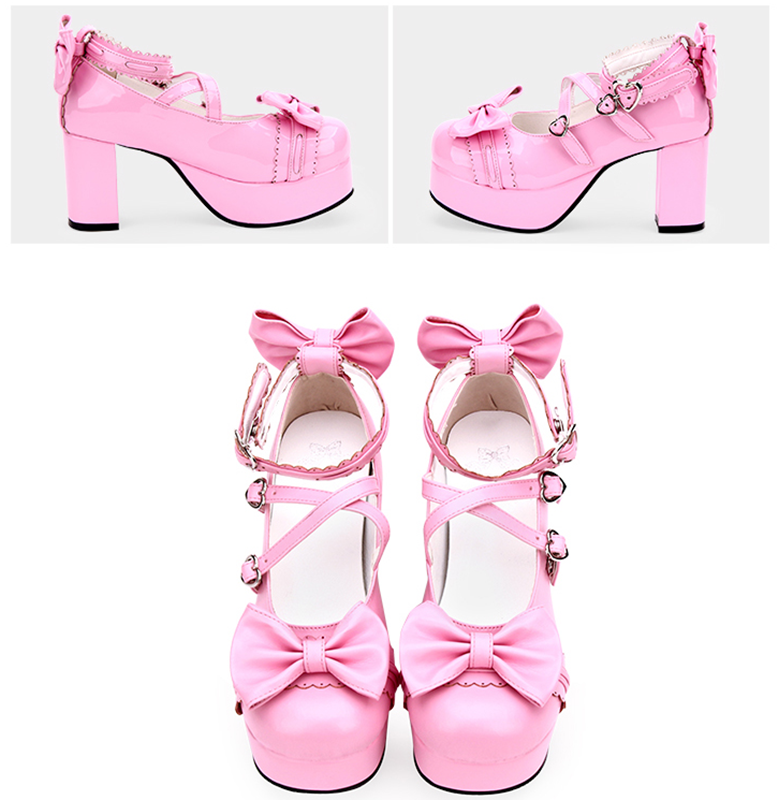 Angelic imprint - Sweet Lolita Heels Shoes Princess Tea Party Low Cut Shoes