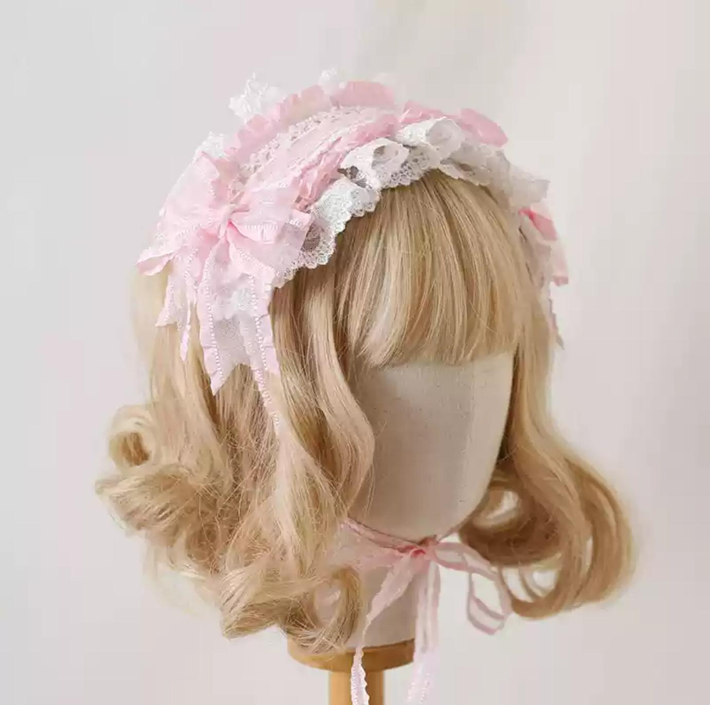 Xiaogui - Mood Limited - Elegant Lolita Headdress Bow Lace KC