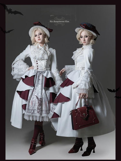 TALEBRINGER - The Sanguivorous Clan 2.0 - Gothic Lolita Coat, Blouse & SK