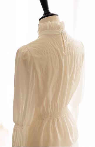 Forest Wardrobe - Misty Forest - Elegant Vintage Fishbone Lolita Long Skirt & Vest