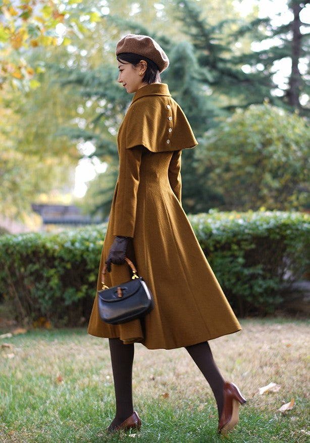 Medieval Exotic Retro Wool Coat