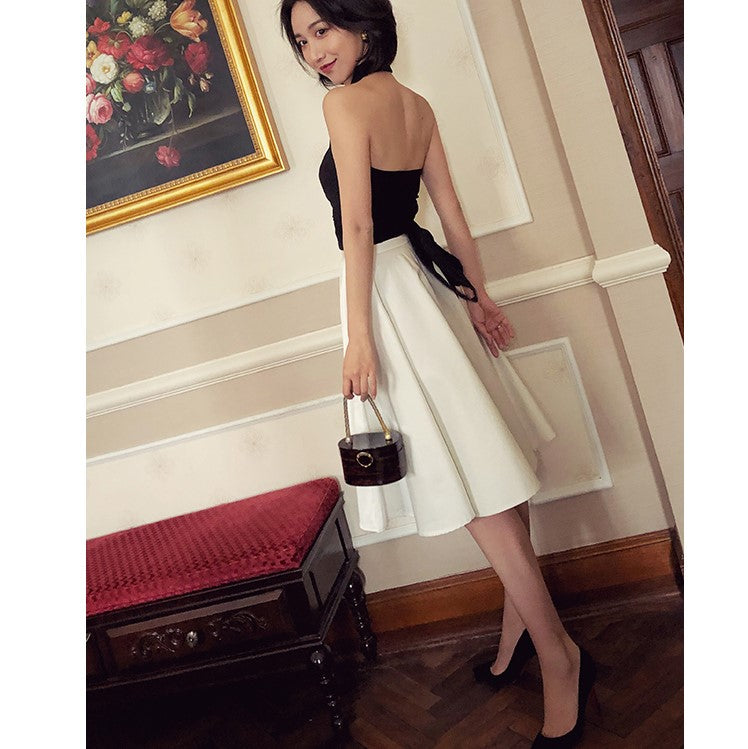 paris party hepburn skirt