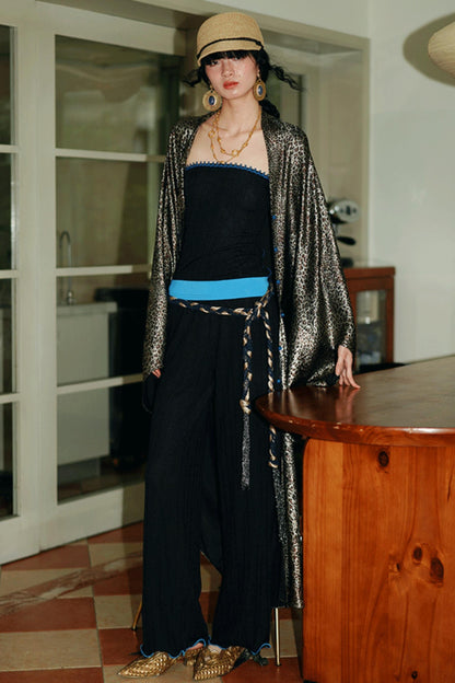 Luxury Silk Kimono Cardigan