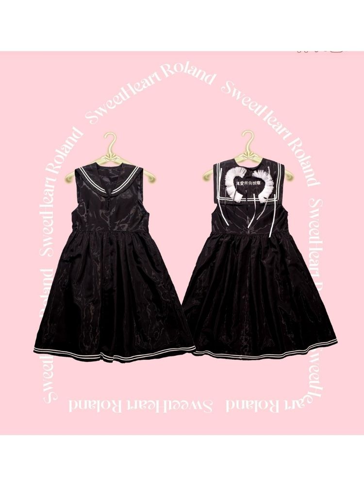 Sailor suit style dress【s0000003605】