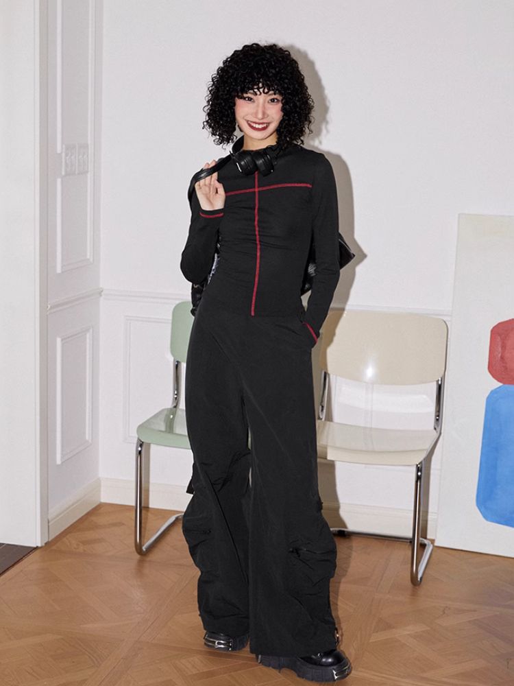 Stitching High Neck Inner T-Shirt【s0000007120】