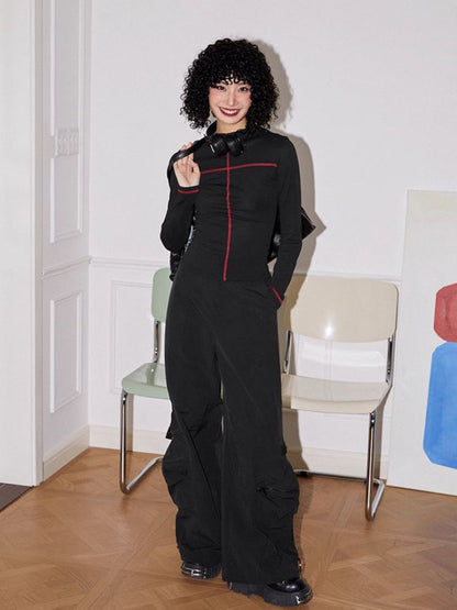 Stitching High Neck Inner T-Shirt【s0000007120】