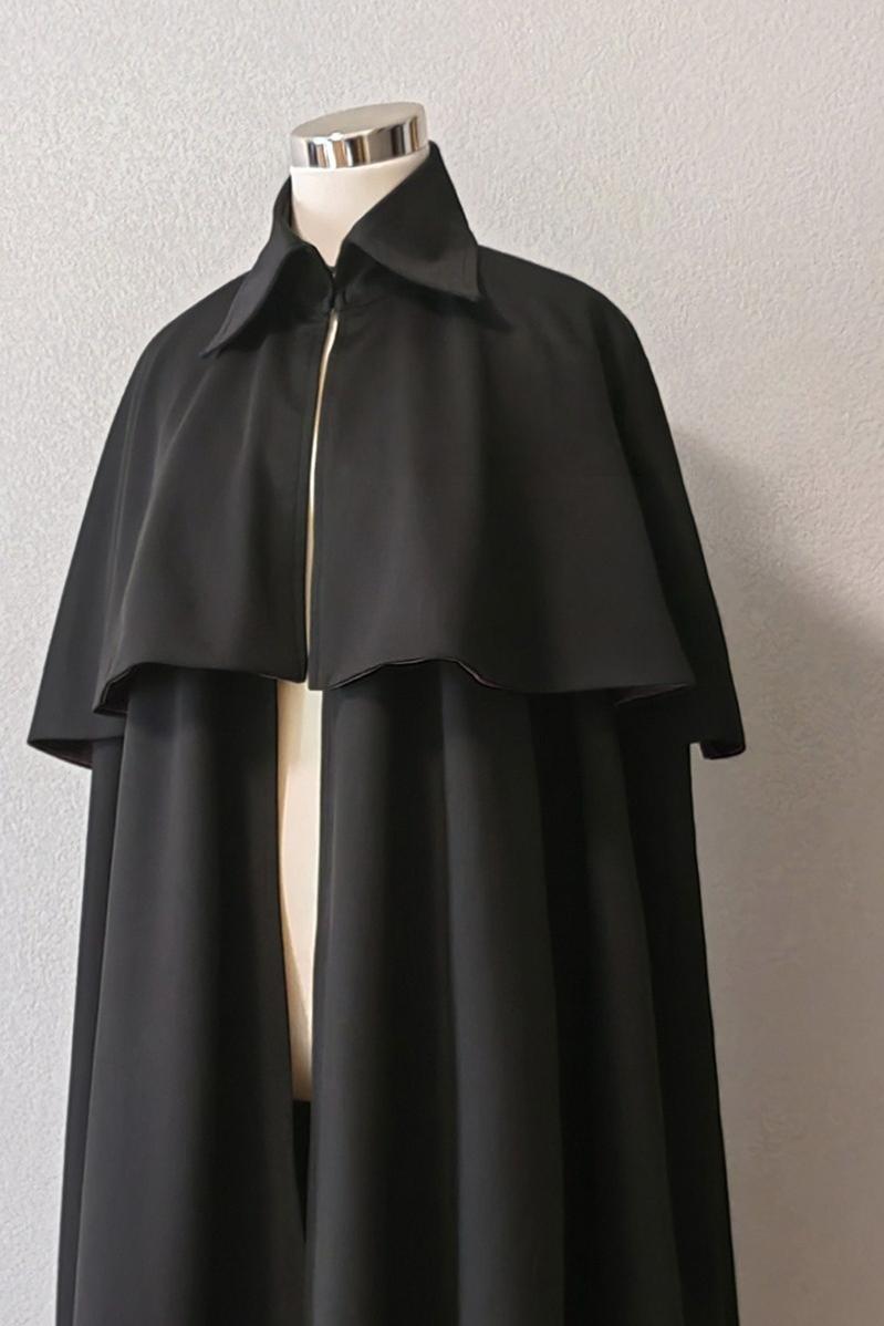 La Pomme - Ouji Lolita Cape With Layered Capelet Customized Color/Size