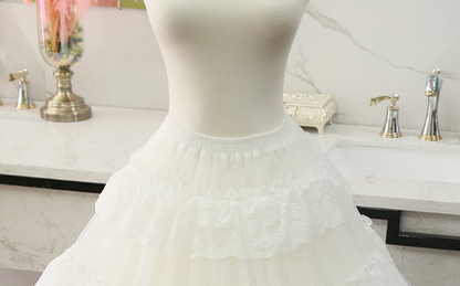 Manyiluo - Jenny Ku - Wedding Lolita Soft Yarn Boneless Violent Pannier