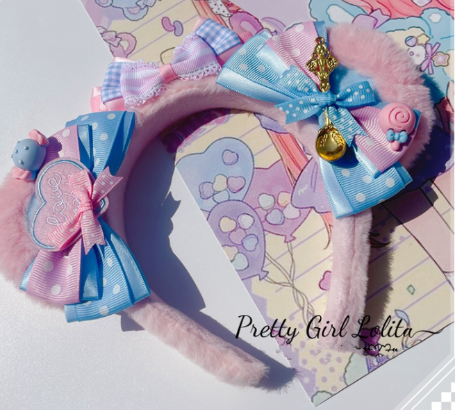 Pretty Girl Lolita - Sweet Lolita Pink-blue Accessories