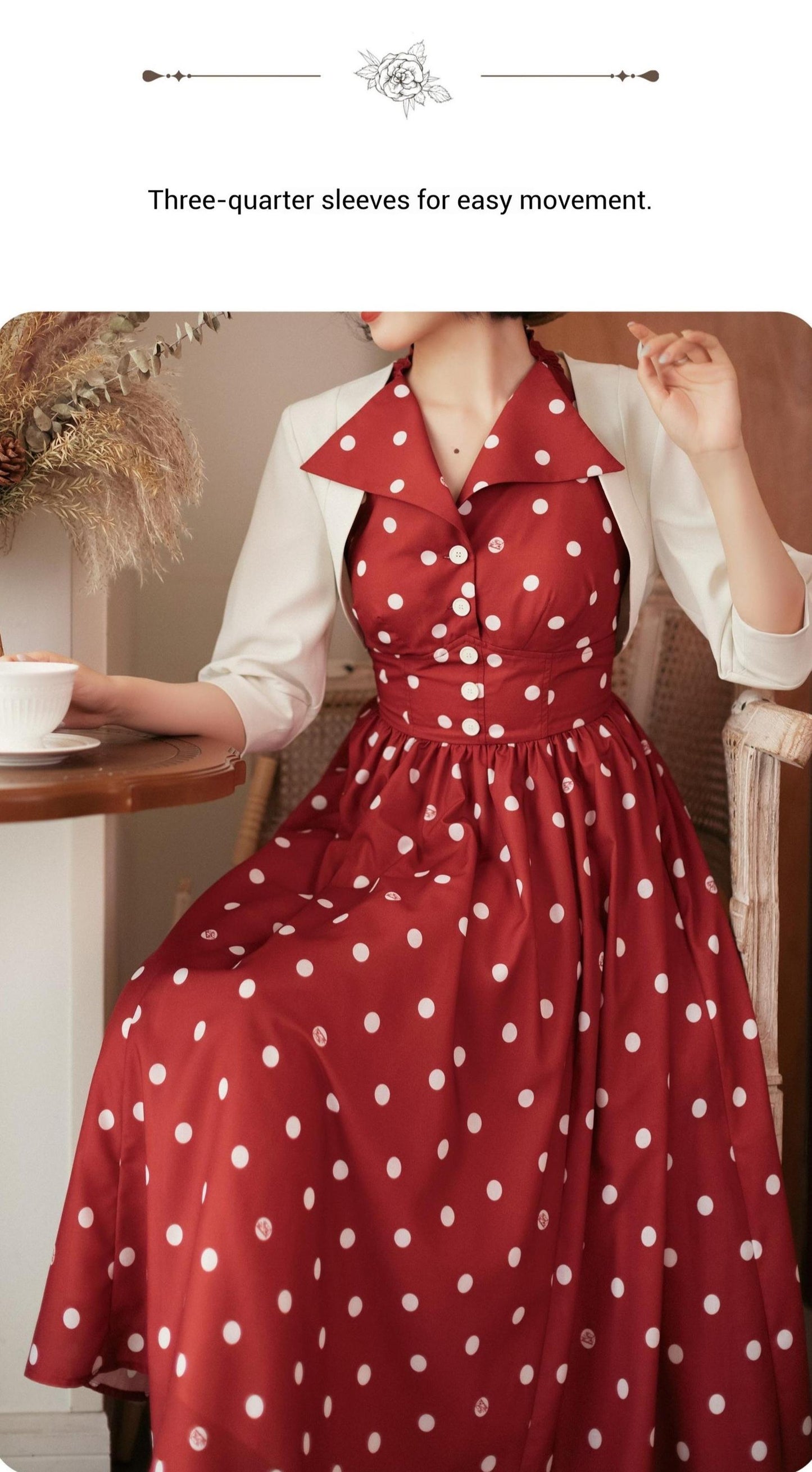 Forest Wardrobe - Afternoon Forest - Vintage Lolita Bolero for Summer Days