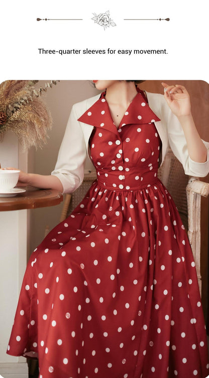 Forest Wardrobe - Afternoon Forest - Vintage Lolita Bolero for Summer Days