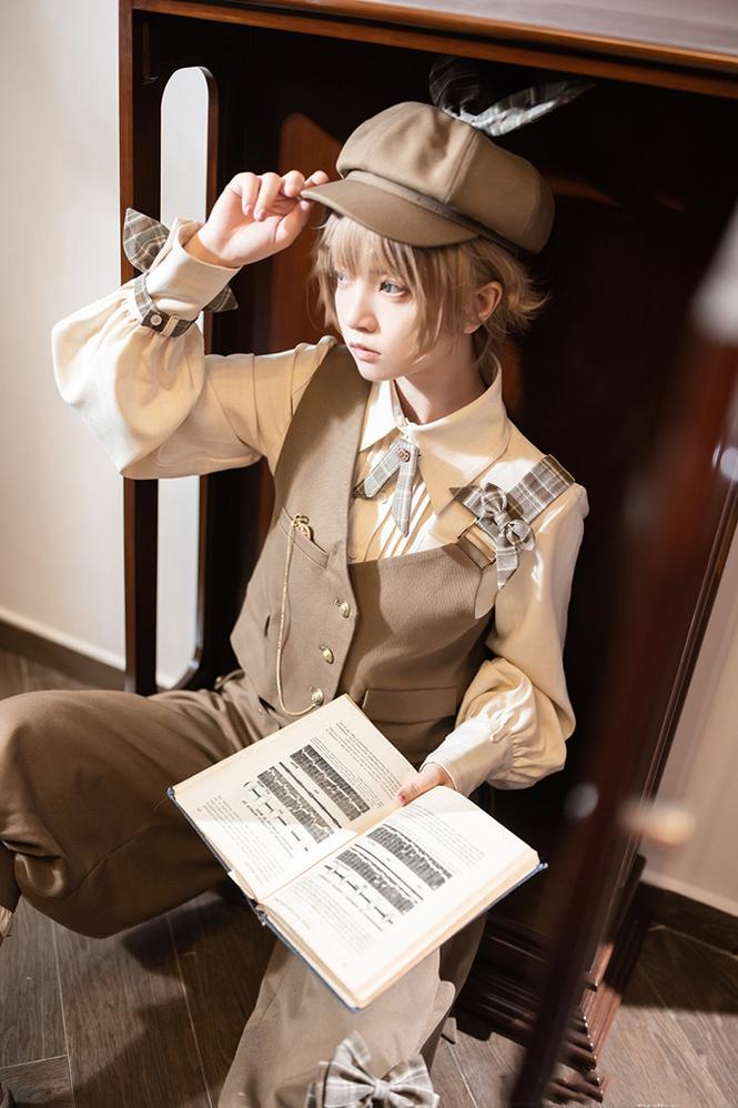 Princess Chronicles - Secret Morning Post - Coffee Retro Ouji Fshion Vest Set