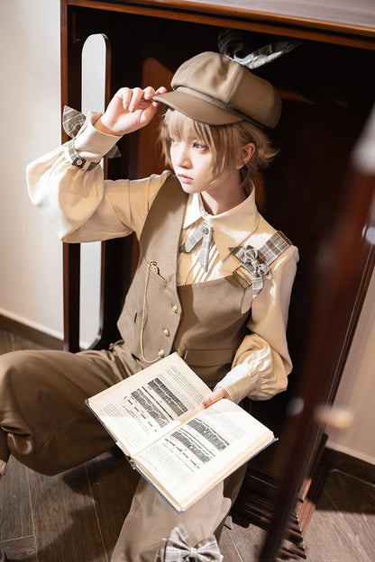 Princess Chronicles - Secret Morning Post - Coffee Retro Ouji Fshion Vest Set