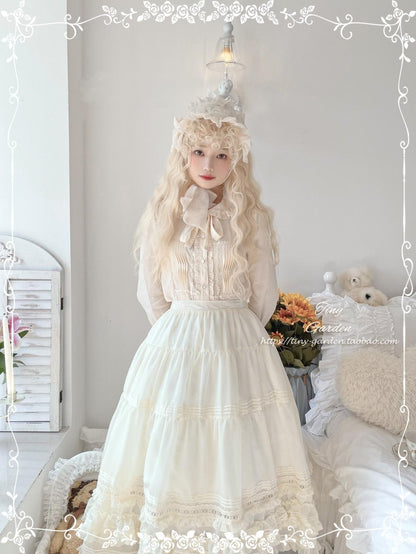 Tiny Garden - Swallowtail Butterfly - Elegant Lolita Salopette Multicolors