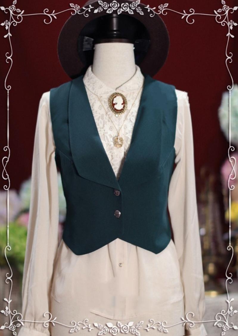 Tiny Garden - Old Love Songs - Lolita Elegant Vintage SK and Waistcoat