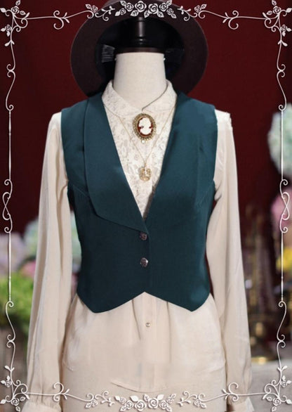Tiny Garden - Old Love Songs - Lolita Elegant Vintage SK and Waistcoat