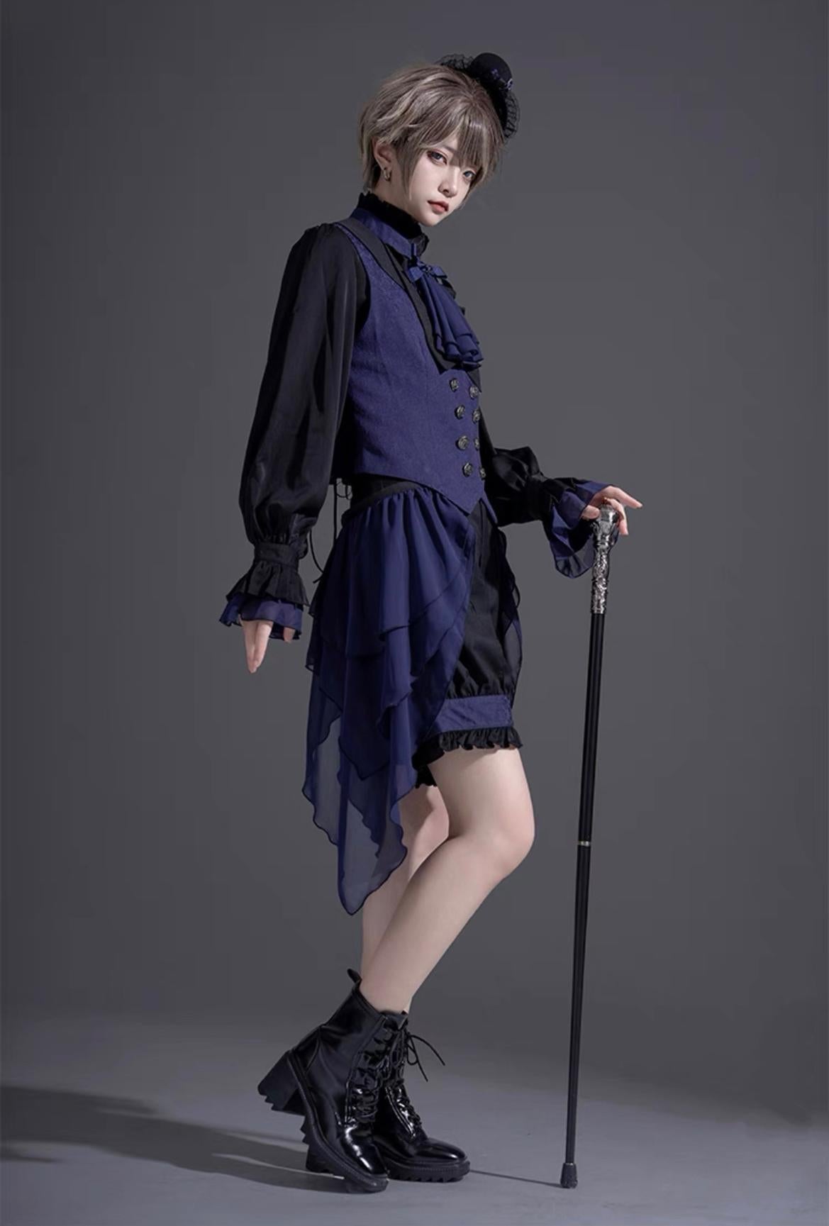 CastleToo - Evil Twins - Ouji Lolita Vest Set