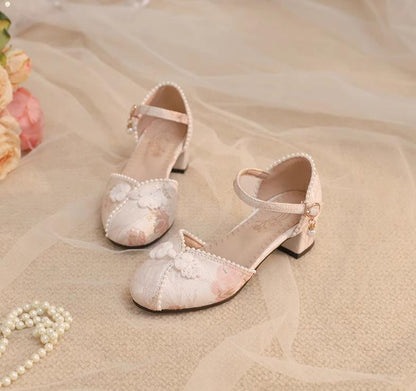 Yana - Heart Jade Yana - Qi Lolita Shoes Chunky Heels