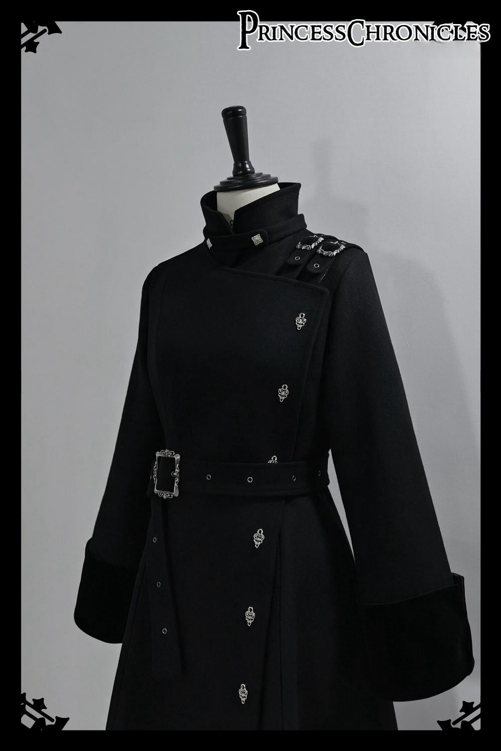 Princess Chronicles - Breakwave - Ouji Lolita Overcoat Retro Single-Breasted Handsome Coat