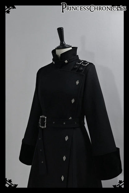 Princess Chronicles - Breakwave - Ouji Lolita Overcoat Retro Single-Breasted Handsome Coat