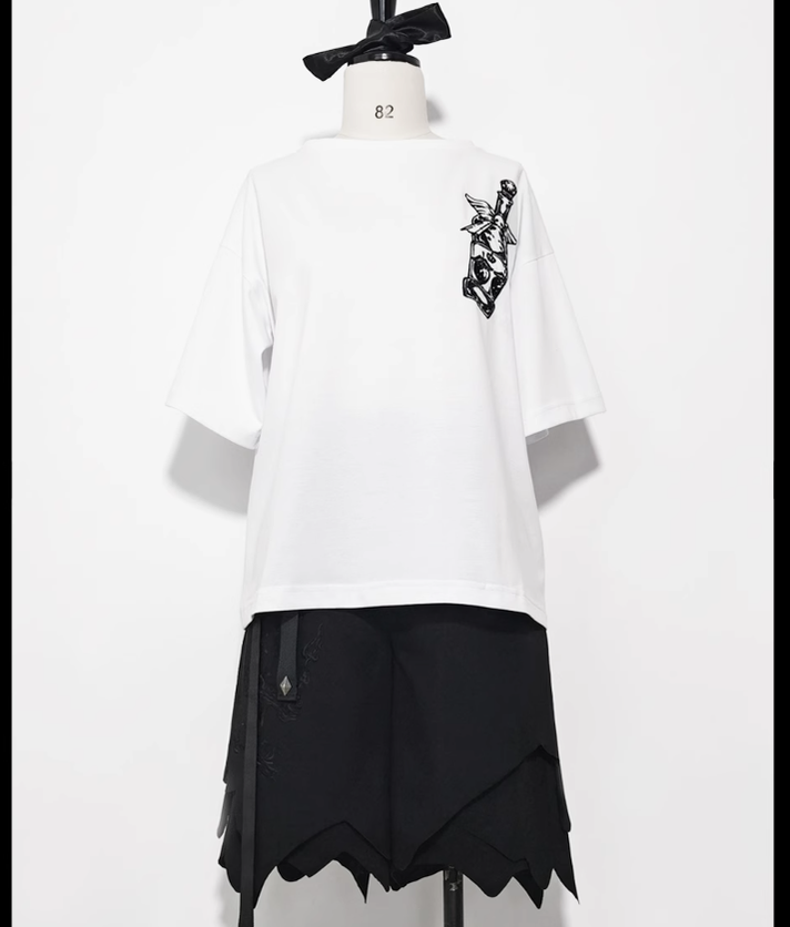 Princess Chronicles - Ouji Lolita White Short Sleeve Shirt