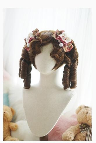 Imperial Tea - Daily Lolita Wigs Roman Roll Wig