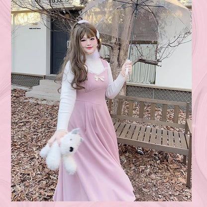 Yingtang - Sweet Lolita Coat Plus Size Lolita Dress Set