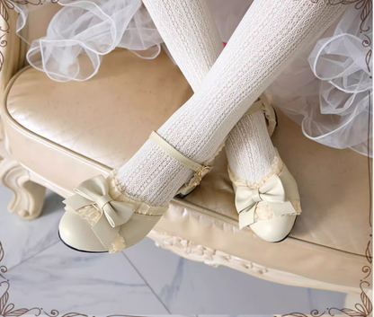 Yana - Sweet Lolita Shoes Round Toe Students Chunky Heel