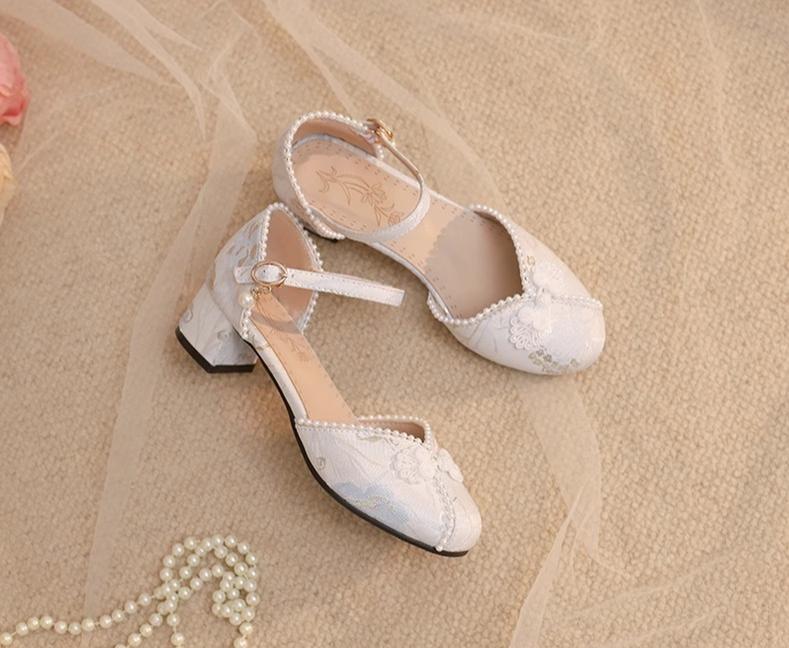 Yana - Heart Jade Yana - Qi Lolita Shoes Chunky Heels